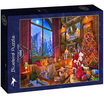 Bluebird Bluebird Christmas Lodge Puzzle 1000pcs