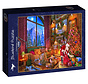 Bluebird Christmas Lodge Puzzle 1000pcs