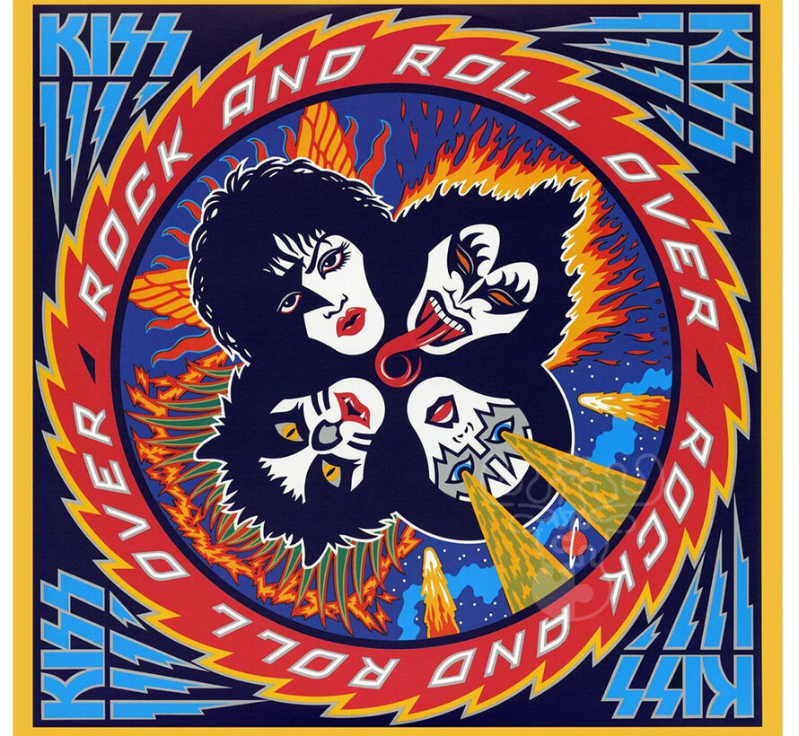 Aquarius RockSaw KISS Rock And Roll Over Puzzle 500pcs