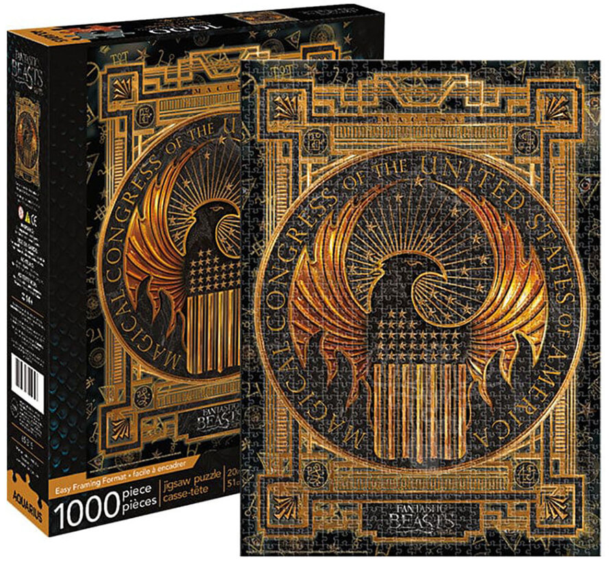 Aquarius Fantastic Beasts MACUSA Puzzle 1000pcs