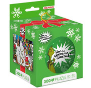 Aquarius Aquarius How The Grinch Stole Christmas Puzzle 300pcs in a Tin Ornament Ball