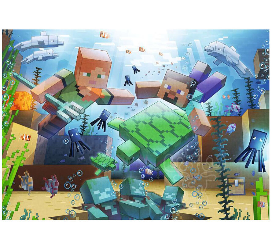 Ravensburger Minecraft Mosaic Puzzle 1000pcs