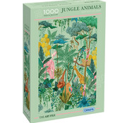 Gibsons Gibsons The Art File: Jungle Animals Puzzle 1000pcs