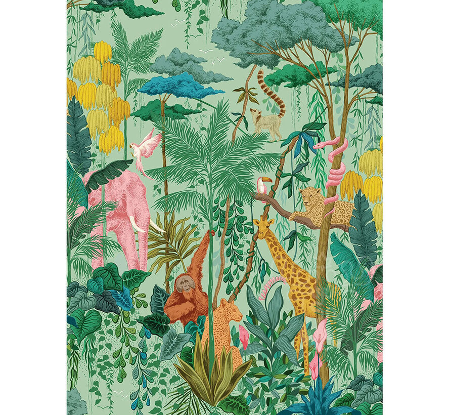 Gibsons The Art File: Jungle Animals Puzzle 1000pcs