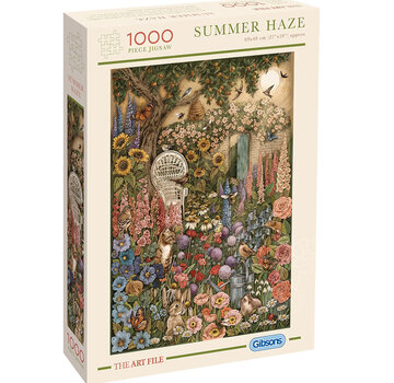 Gibsons Gibsons The Art File: Summer Haze Puzzle 1000pcs