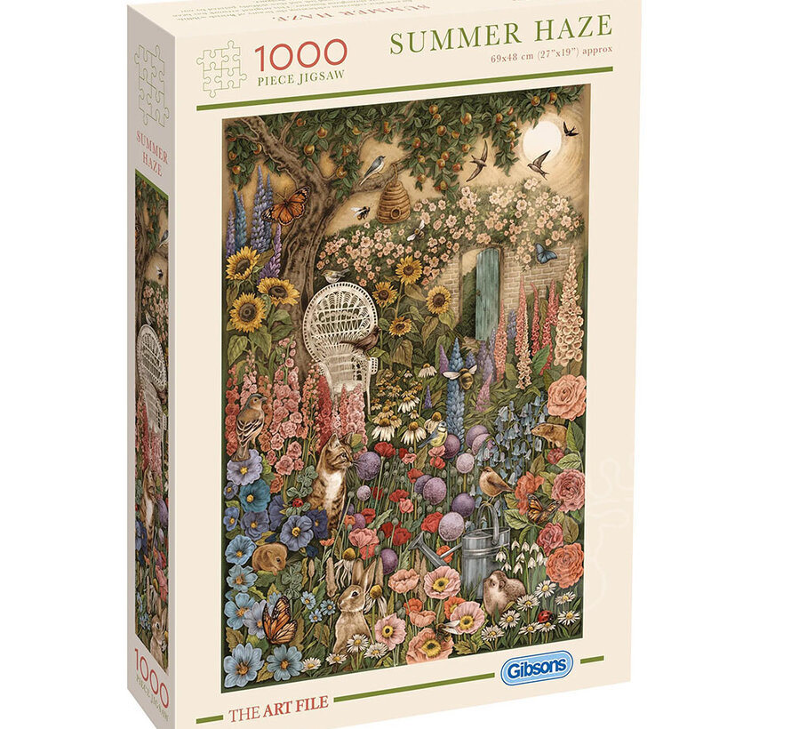 Gibsons The Art File: Summer Haze Puzzle 1000pcs