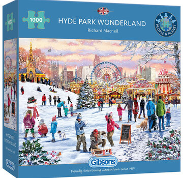 Gibsons Gibsons Hyde Park Wonderland Puzzle 1000pcs