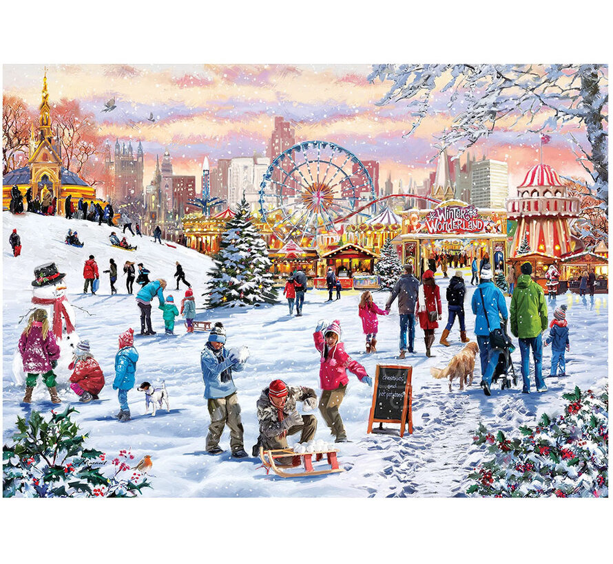 Gibsons Hyde Park Wonderland Puzzle 1000pcs