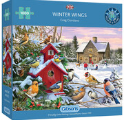 Gibsons Gibsons Winter Wings Puzzle 1000pcs