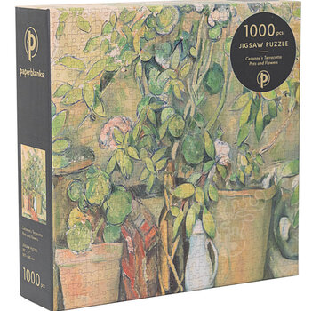 Paperblanks Paperblanks Cezanne's Terracotta Pots and Flowers Puzzle 1000pcs