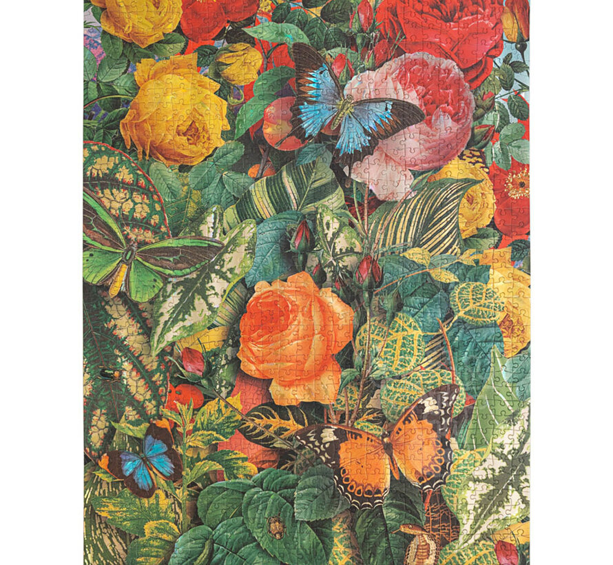 Paperblanks Nature Montages, Butterfly Garden Puzzle 1000pcs