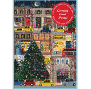 Galison Galison Joy Laforme Winter Lights Greeting Card Puzzle 60pcs