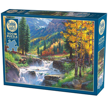 Cobble Hill Puzzles Cobble Hill Bear Falls Puzzle 500pcs