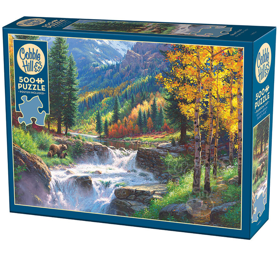 Cobble Hill Bear Falls Puzzle 500pcs