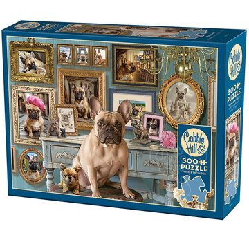 Cobble Hill Puzzles Cobble Hill Frenchie Puzzle 500pcs
