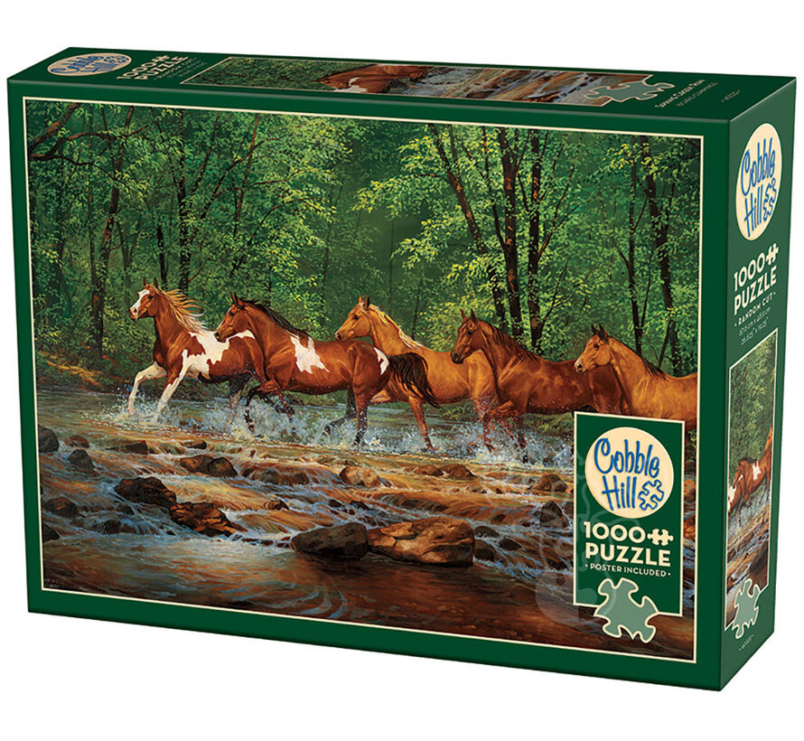 Cobble Hill Spring Creek Run Puzzle 1000pcs