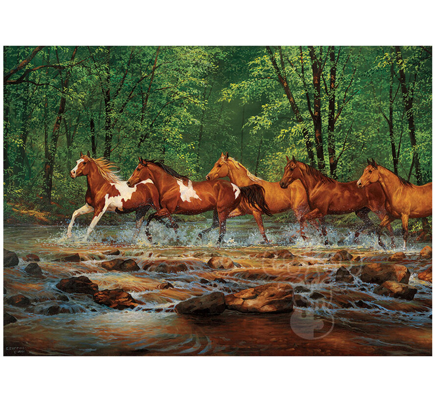 Cobble Hill Spring Creek Run Puzzle 1000pcs