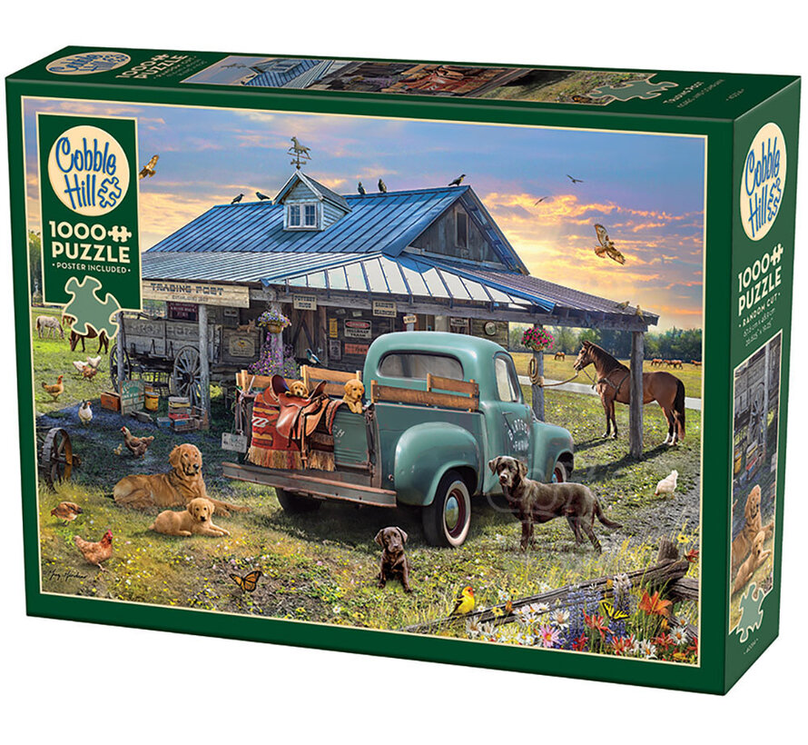 Cobble Hill Trading Post Puzzle 1000pcs