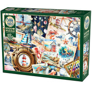 Cobble Hill Puzzles Cobble Hill Seashore Sketchbook Puzzle 1000pcs
