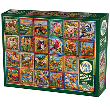 Cobble Hill Puzzles Cobble Hill Country Life Crochet Puzzle 1000pcs