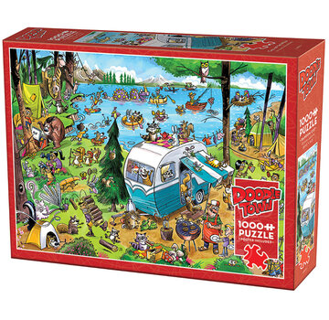 Cobble Hill Puzzles Cobble Hill DoodleTown: Call Of The Wild Puzzle 1000pcs