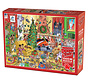 Cobble Hill DoodleTown: Catching Santa Puzzle 1000pcs