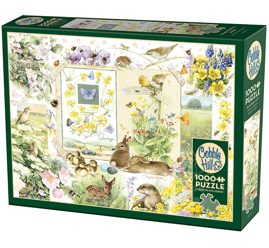 Cobble Hill Nature Journal: Spring Puzzle 1000pcs