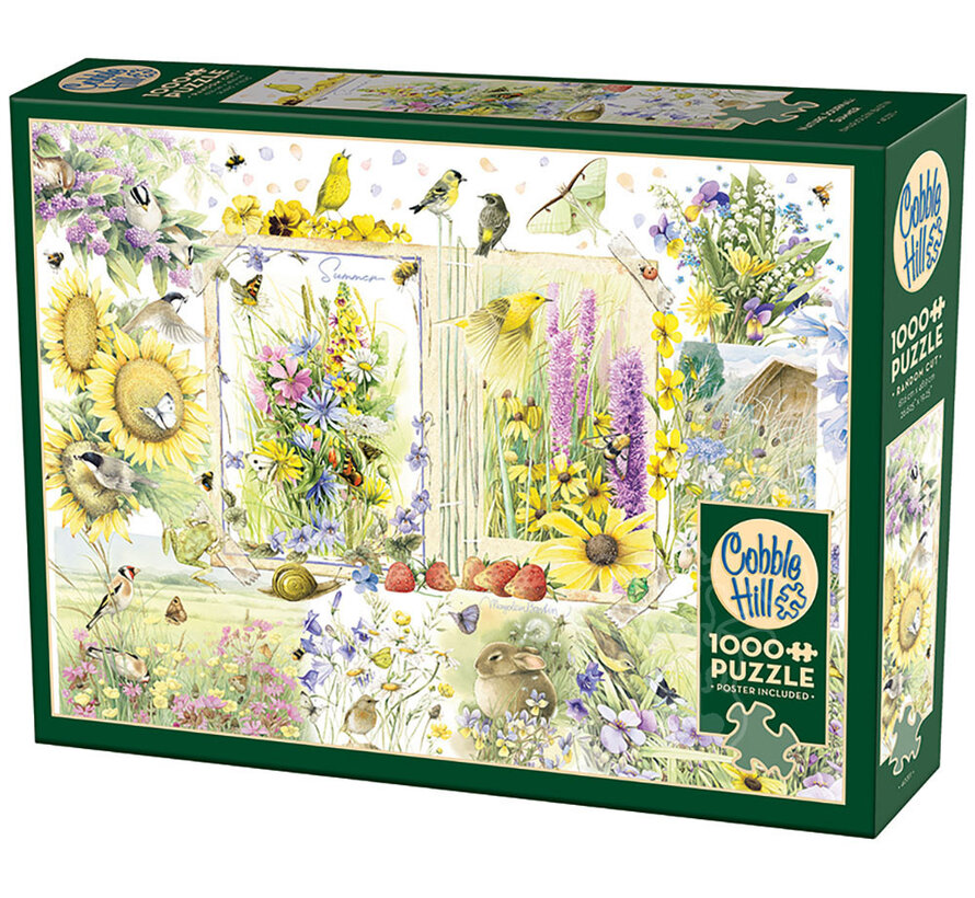 Cobble Hill Nature Journal: Summer Puzzle 1000pcs