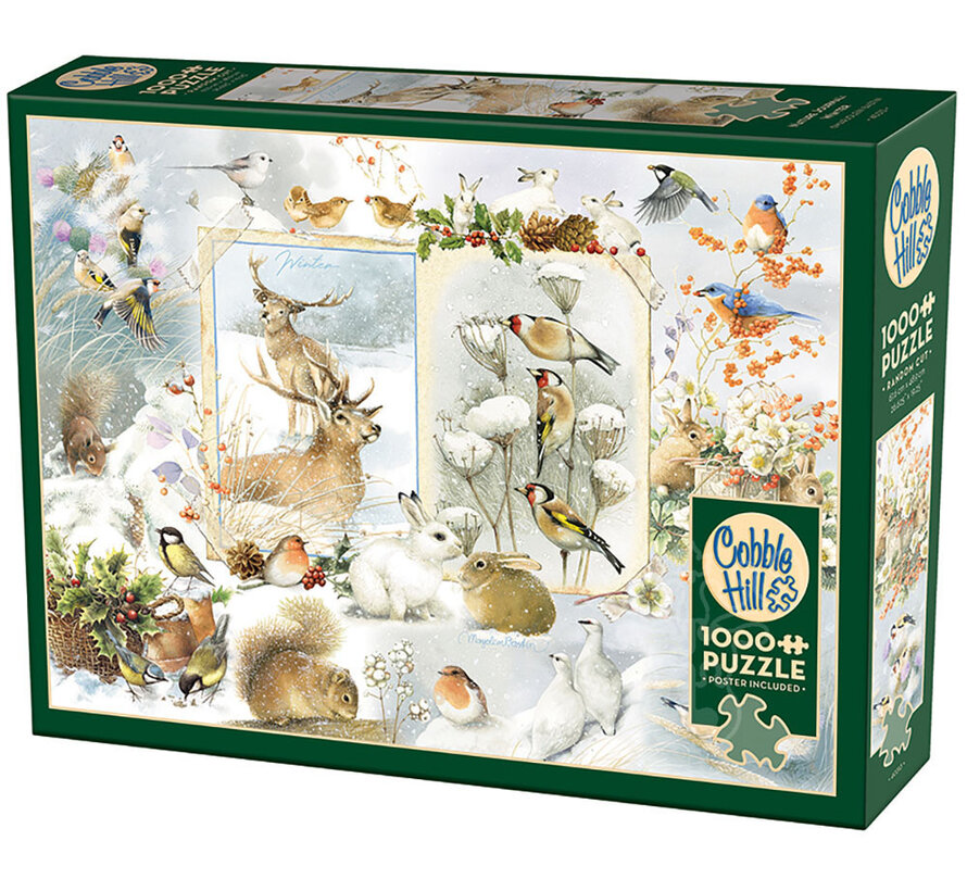 Cobble Hill Nature Journal: Winter Puzzle 1000pcs