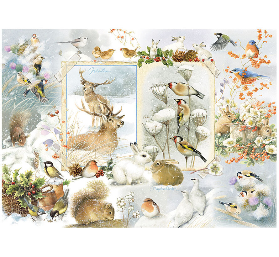 Cobble Hill Nature Journal: Winter Puzzle 1000pcs