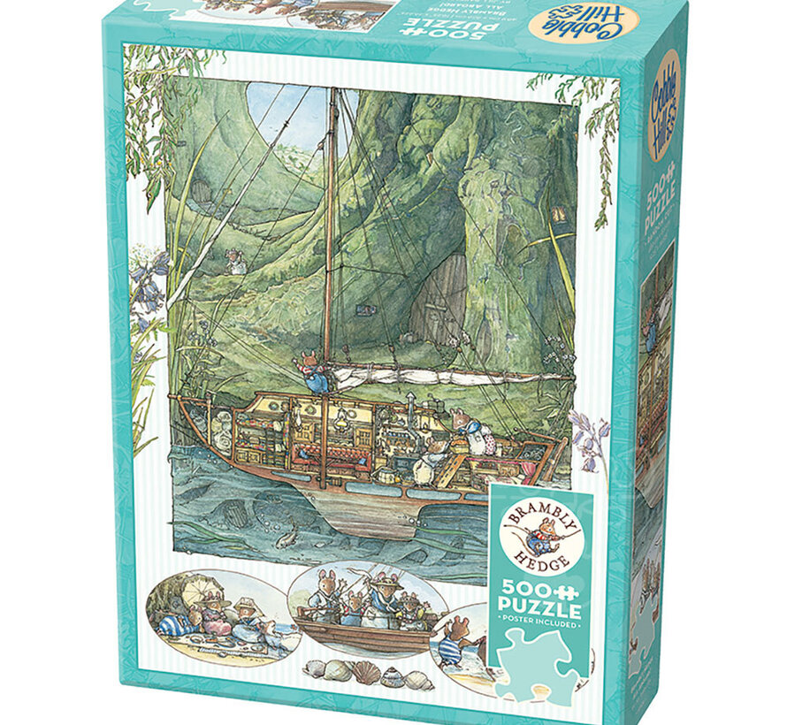 Cobble Hill Brambly Hedge All Aboard Puzzle 500pcs