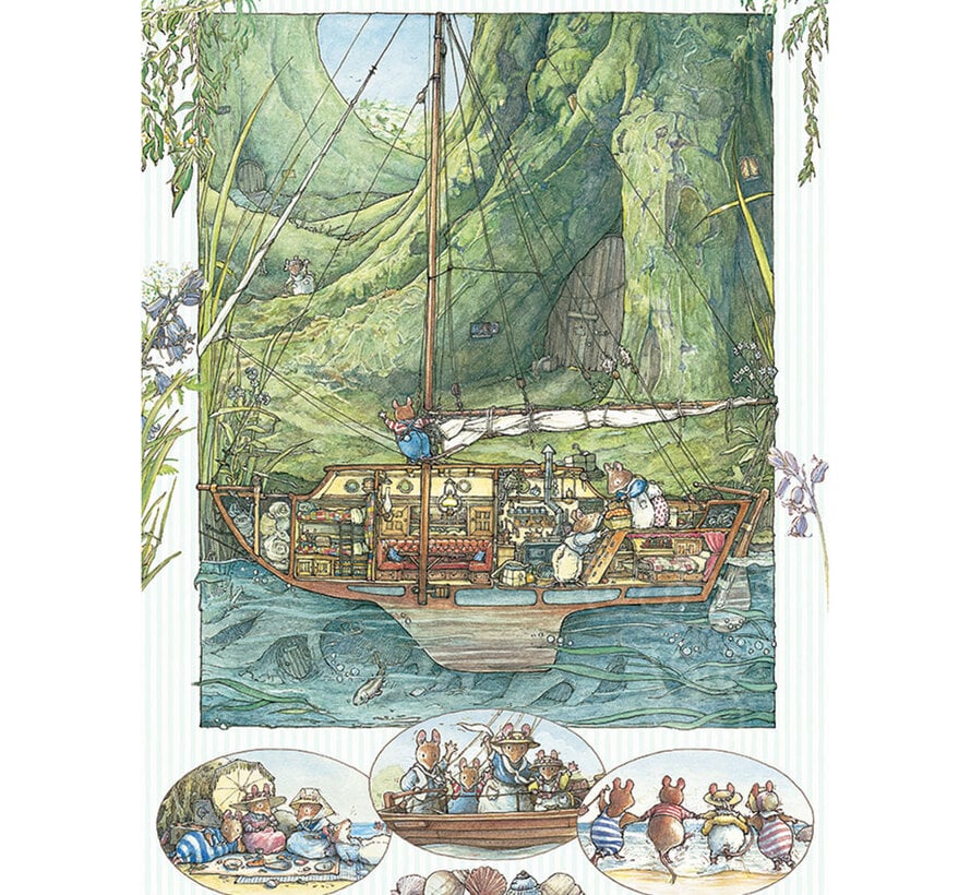 Cobble Hill Brambly Hedge All Aboard Puzzle 500pcs
