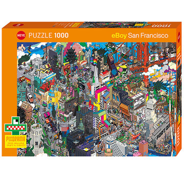 Heye Heye Pixorama San Francisco Quest Puzzle 1000pcs