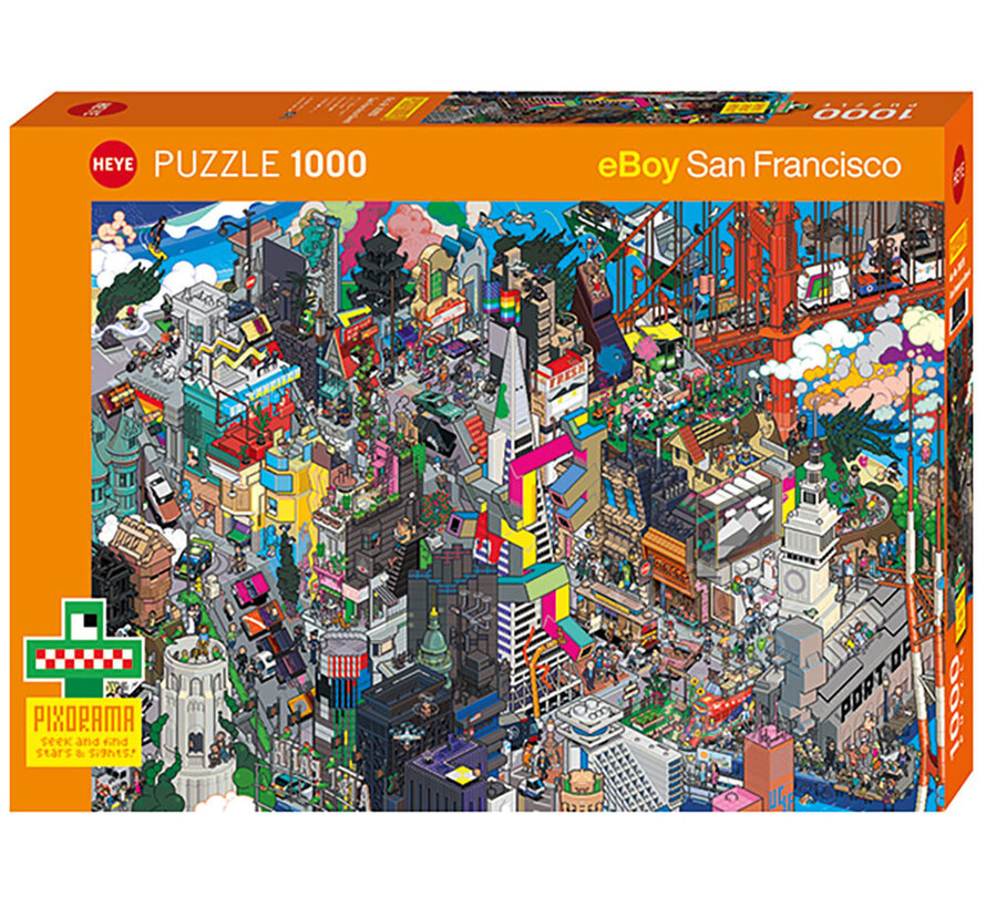 Heye Pixorama San Francisco Quest Puzzle 1000pcs