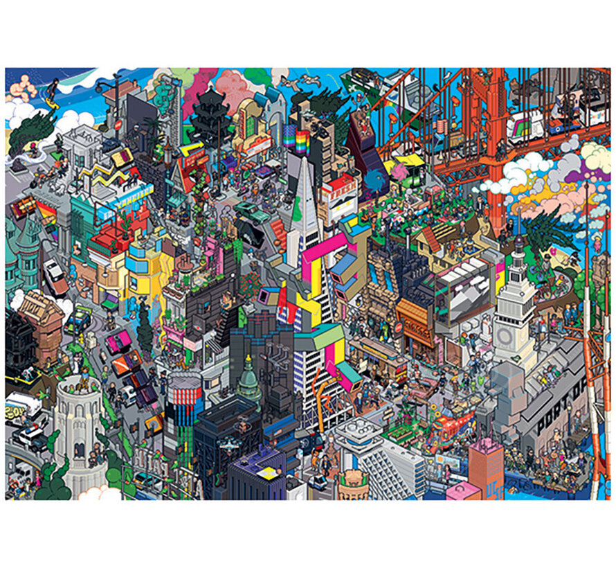 Heye Pixorama San Francisco Quest Puzzle 1000pcs