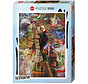 Heye Rebrush: The Bookworm Puzzle 1000pcs