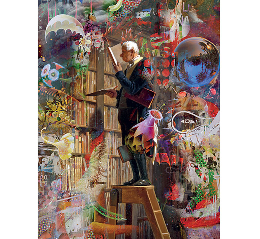 Heye Rebrush: The Bookworm Puzzle 1000pcs