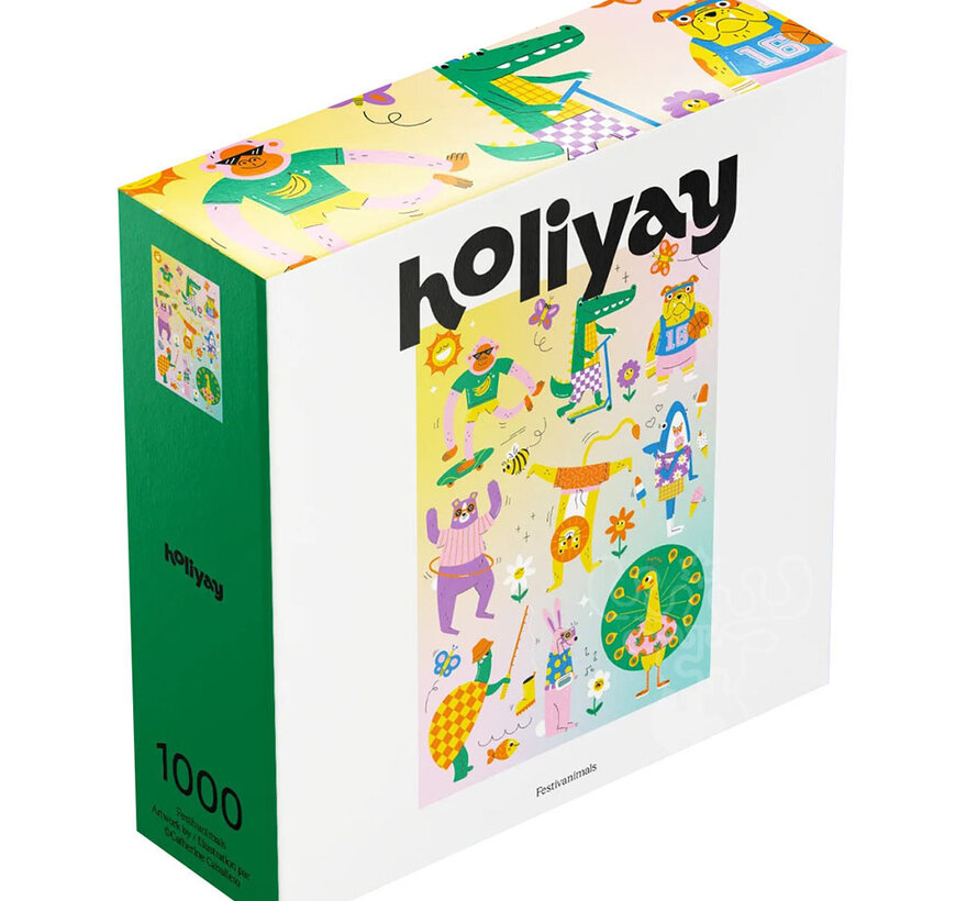 Holiyay Festivanimals Puzzle 1000pcs