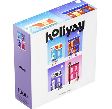 Holiyay Holiyay Snowy in Montreal Puzzle 1000pcs