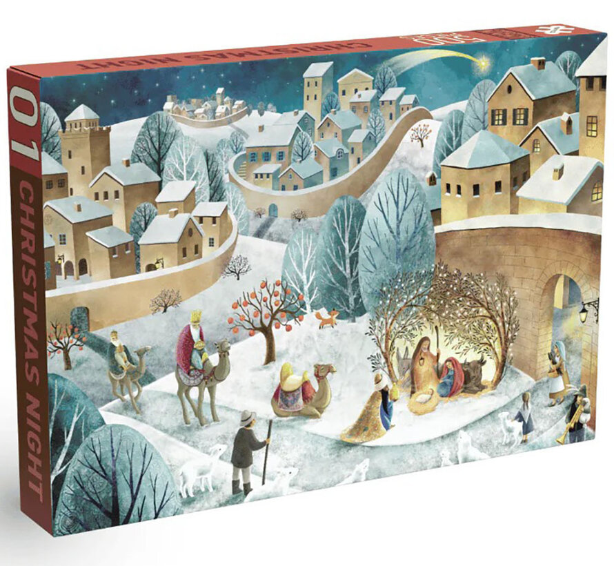 Penny Puzzle Christmas Night Puzzle 500pcs