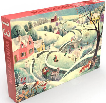 Penny Puzzle Penny Puzzle Winter Fun Puzzle 500pcs
