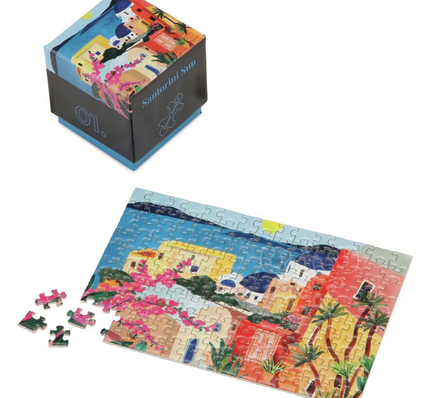 Penny Puzzle Santorini Sun Mini Puzzle 150pcs