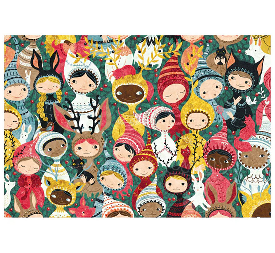 Penny Puzzle I love Christmas Mini Puzzle 150pcs
