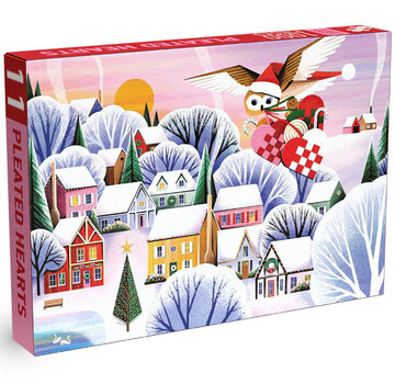 Penny Puzzle Penny Puzzle Pleated Hearts Puzzle 1000pcs