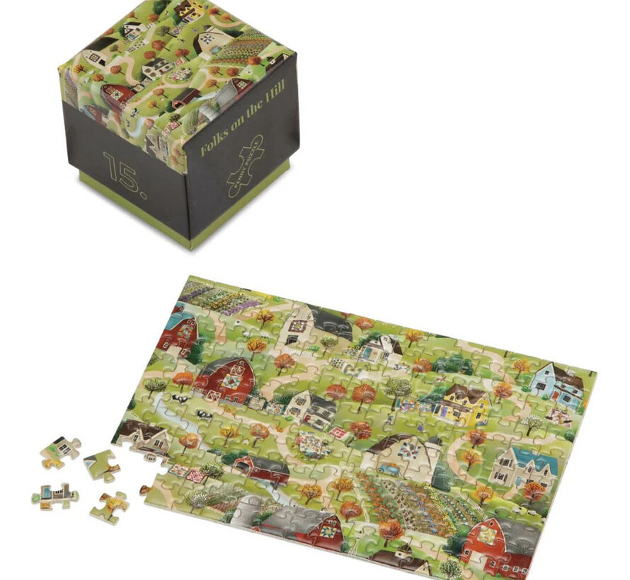 Penny Puzzle Folks on the Hill Mini Puzzle 150pcs