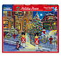 WMP Christmas White Mountain Holiday House Puzzle 1000pcs