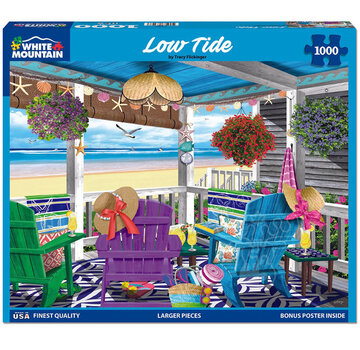 White Mountain White Mountain Low Tide Puzzle 1000pcs