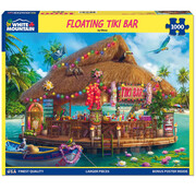 White Mountain White Mountain Floating Tiki Bar Puzzle 1000pcs