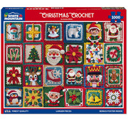 White Mountain White Mountain Christmas Crochet Puzzle 1000pcs
