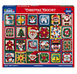 White Mountain Christmas Crochet Puzzle 1000pcs